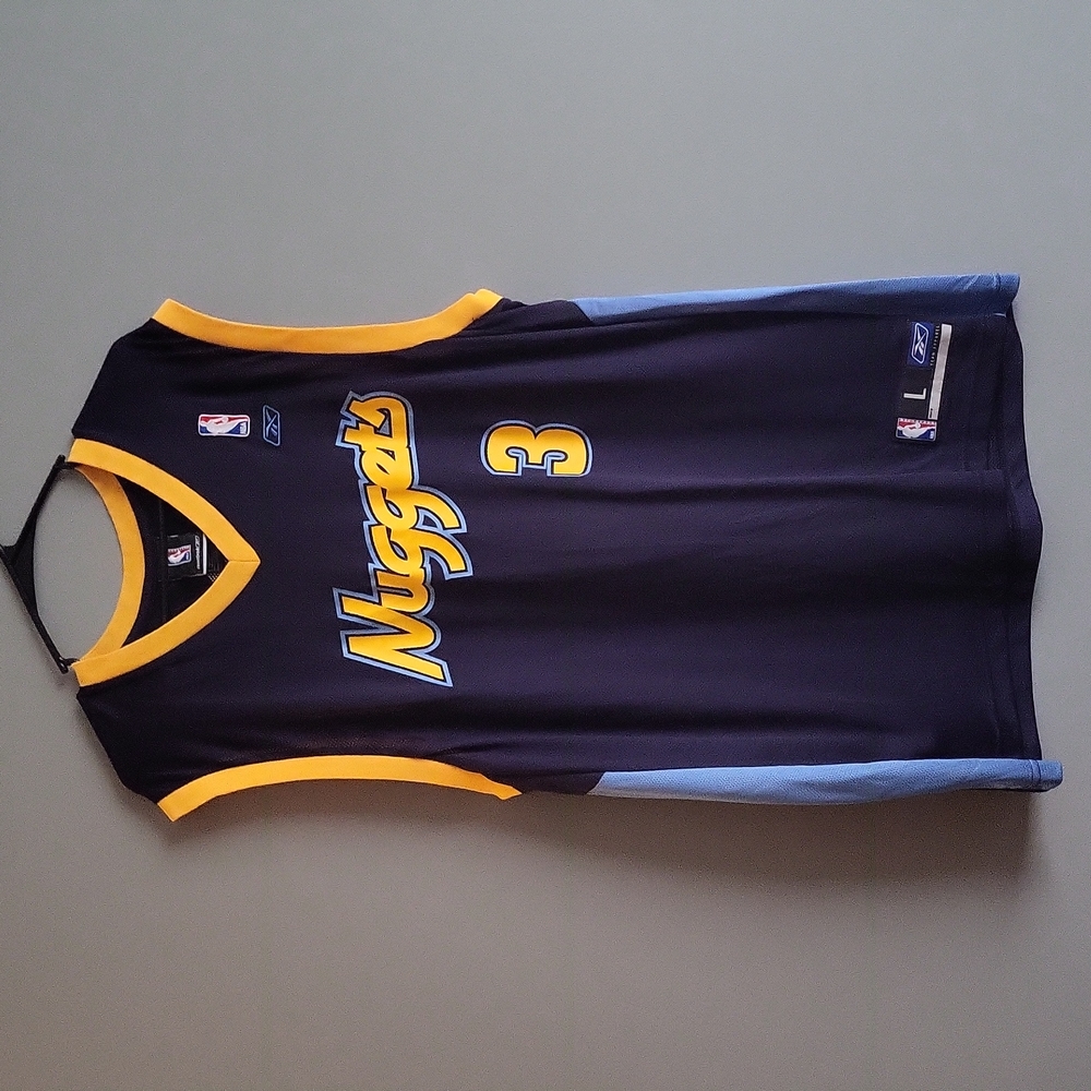 Allen Iverson reebok Denver nuggets jersey